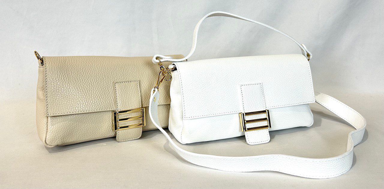 Baguette Flap Over Crossbody