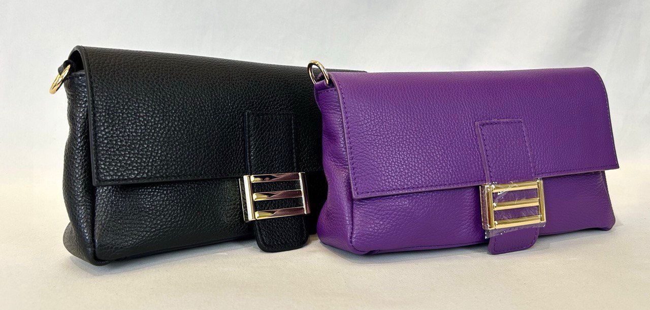 Baguette Flap Over Crossbody